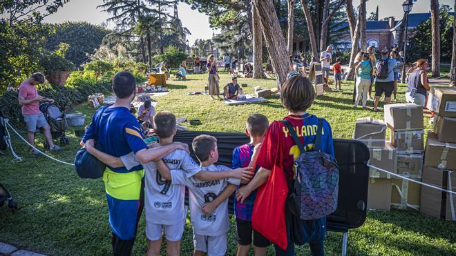 Barça versus Mercè: el fútbol se impone a la fiesta en la montaña de Montjuïc