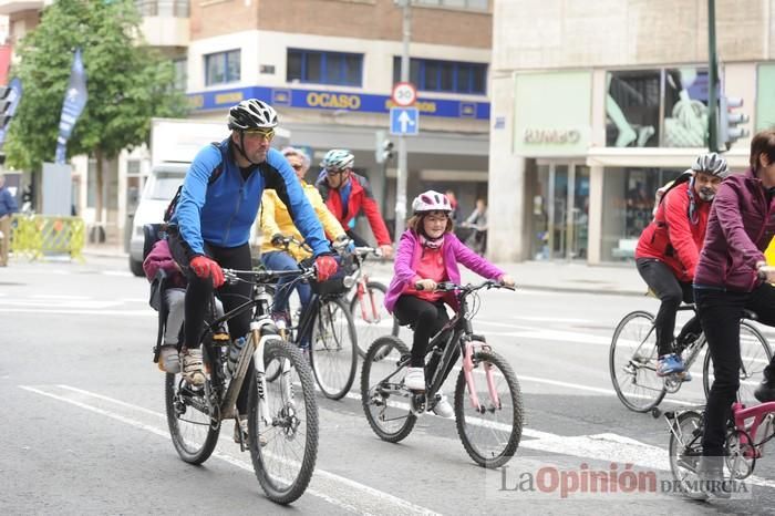 Marcha en bici en Murcia