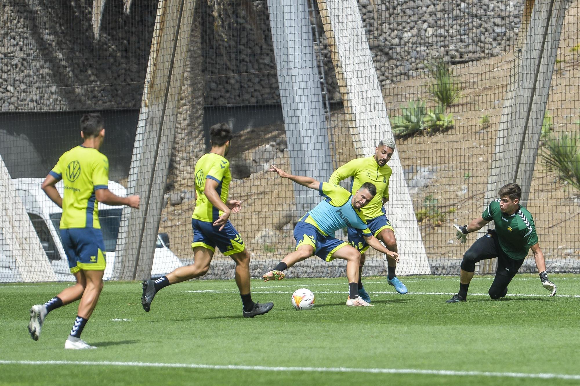 Entrenamiento de la UD Las Palmas