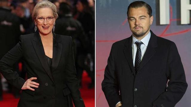Meryl Streep y Leonardo DiCaprio.