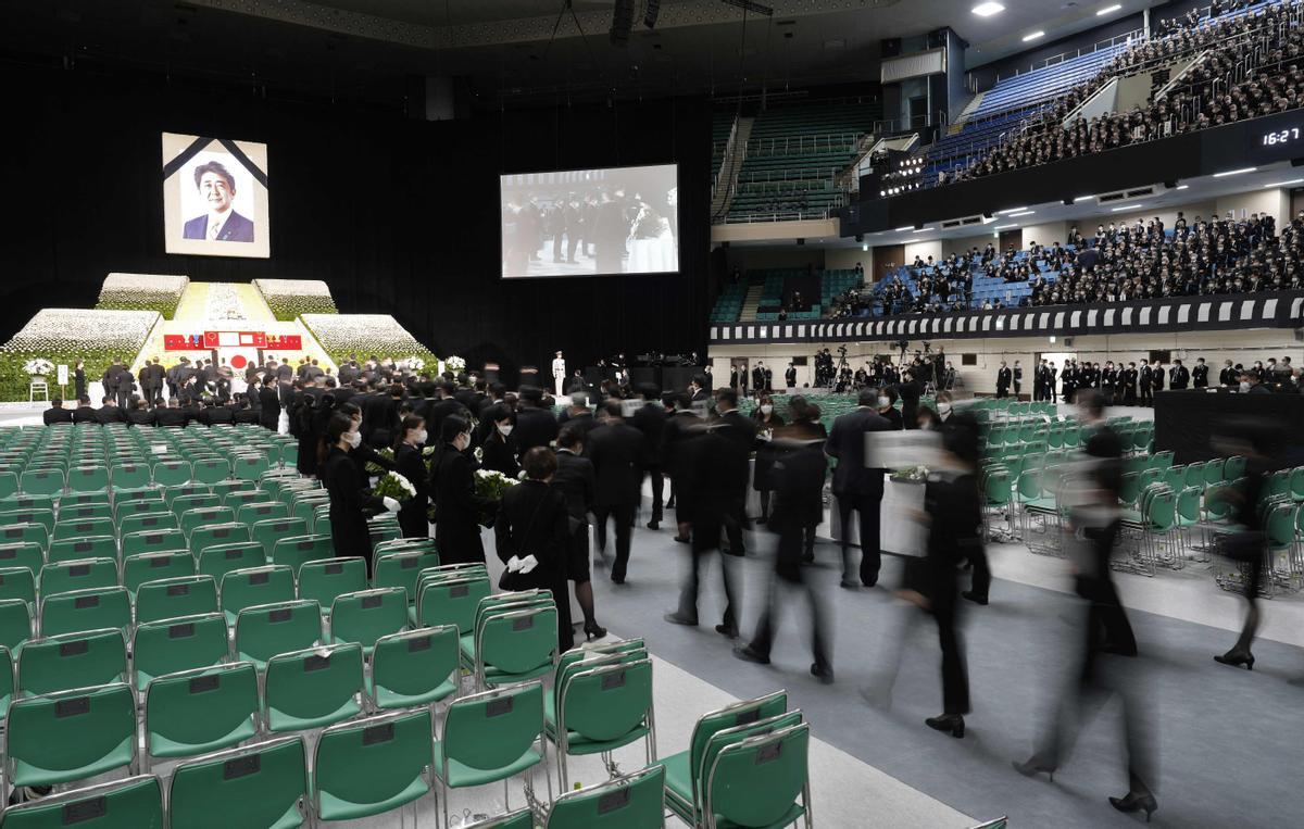 Funeral de Estado del exprimer ministro de Japón Shinzo Abe