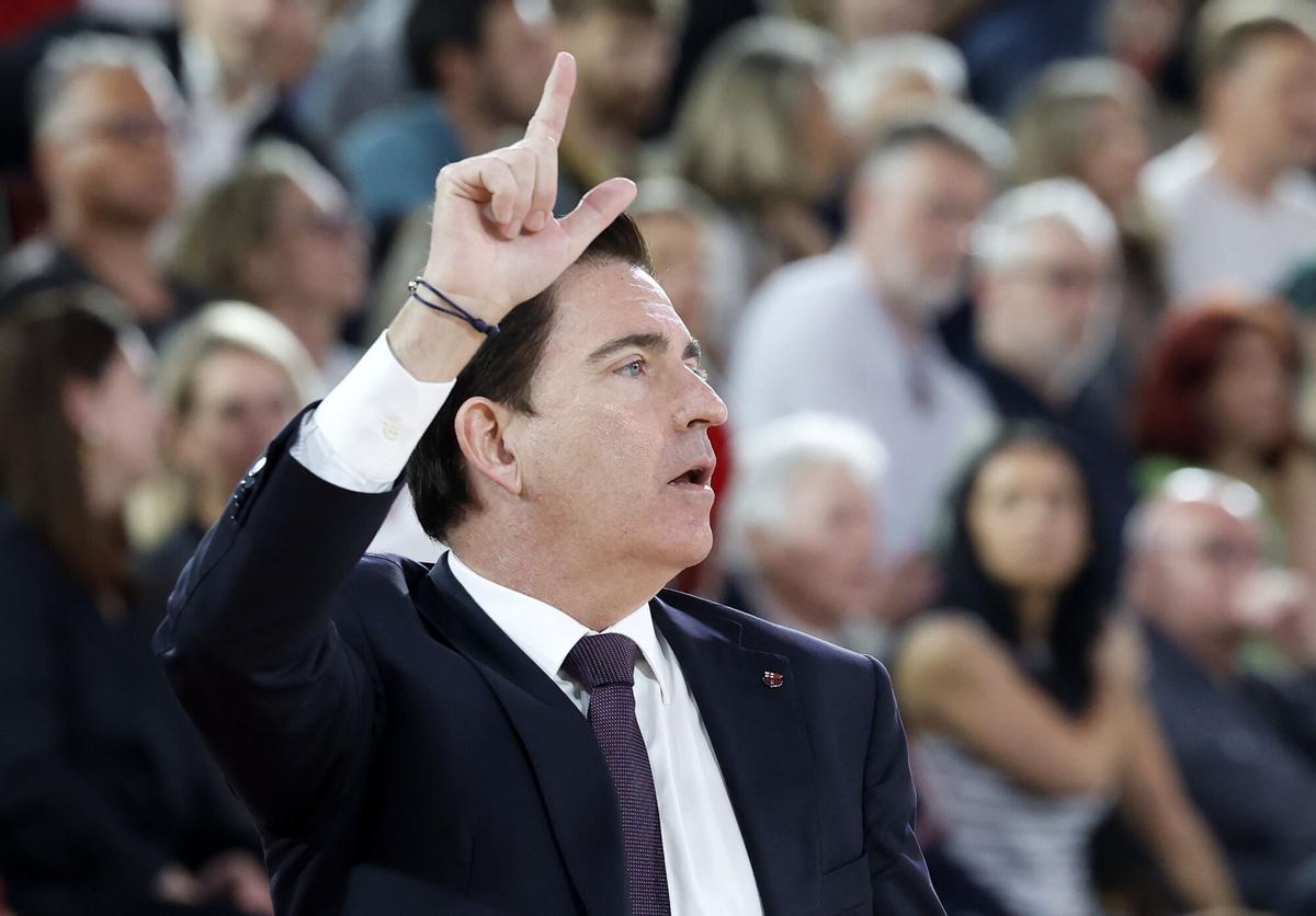 Xavi Pascual, entrenador del Barça