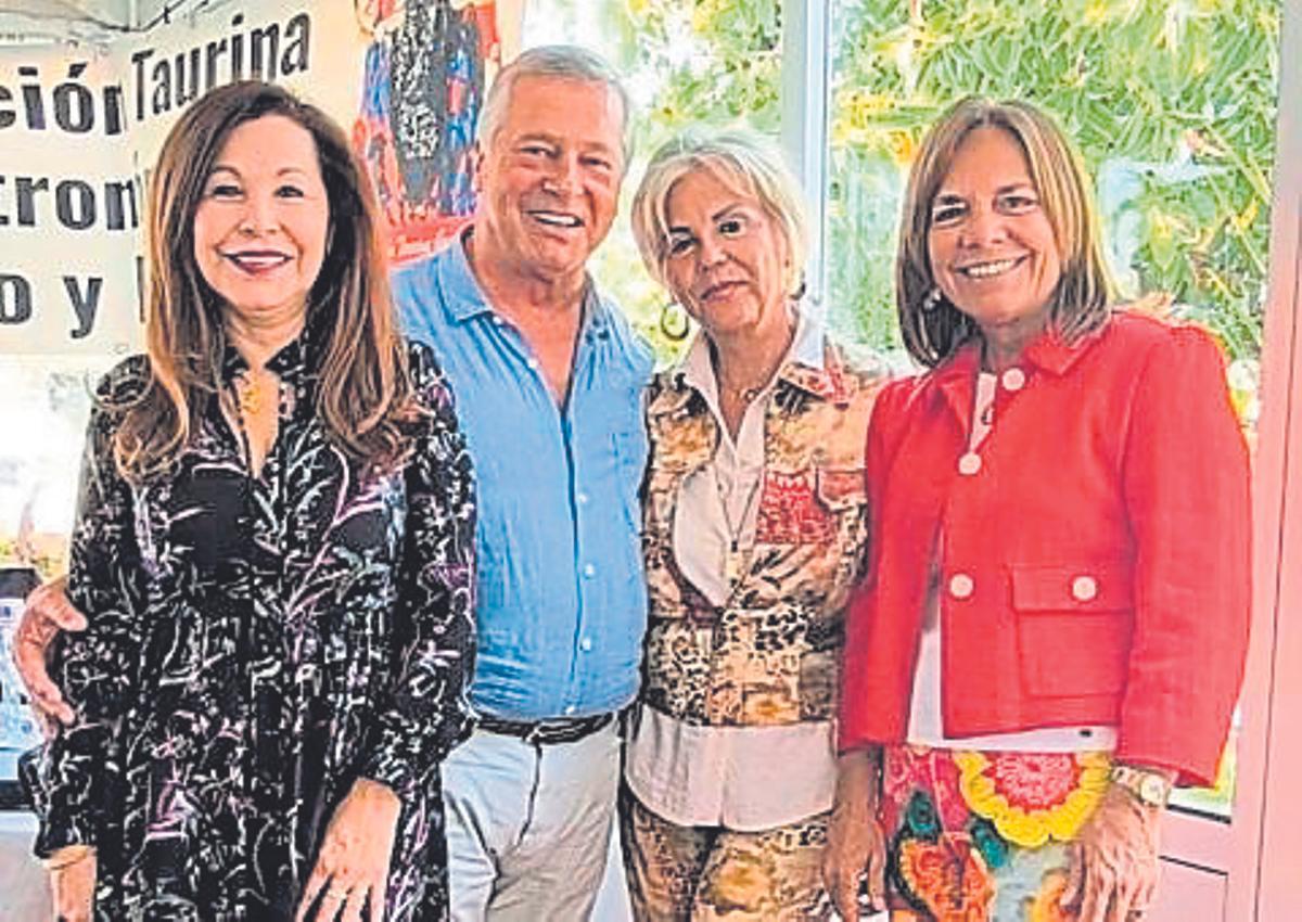 Patricia Chinchilla, Víctor Méndez, Nuria Forte y Sonia Valenzuela.