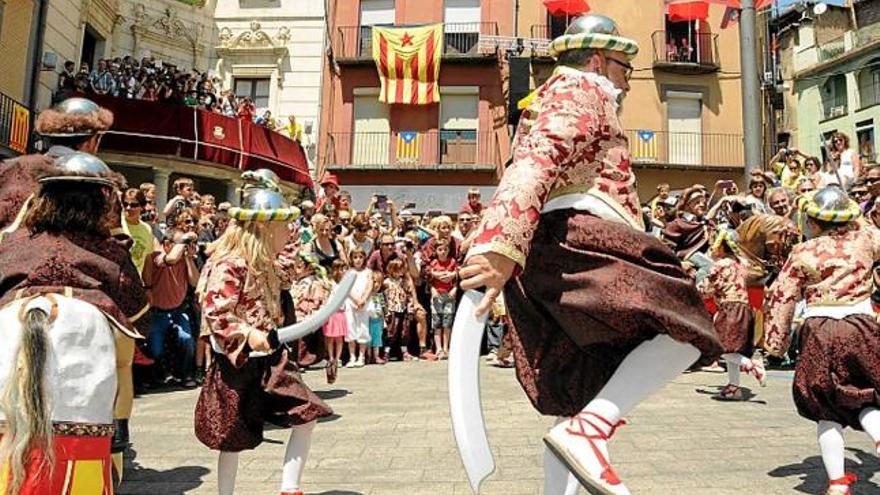 Salt de turcs i cavallets el dijous de Corpus del 2015