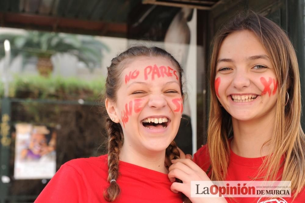 Marcha solidaria de Jesús-María por Haití