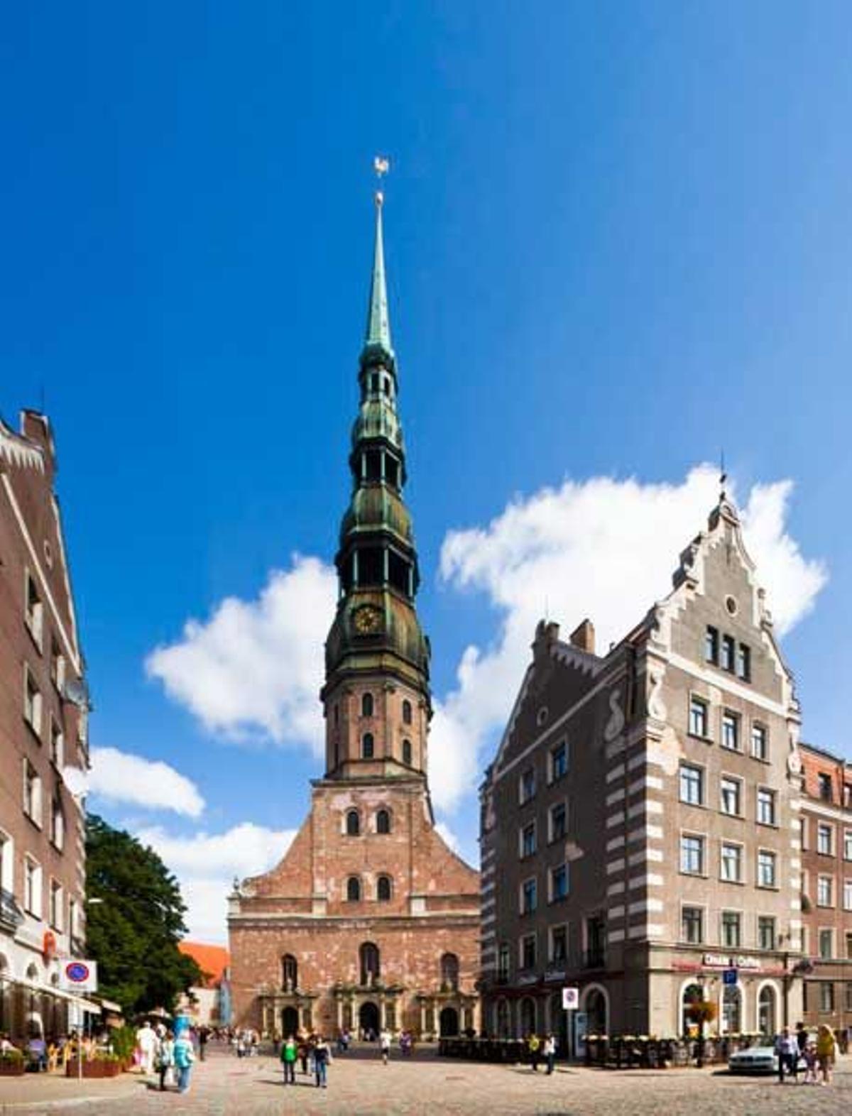 Iglesia de San Pedro de Riga.