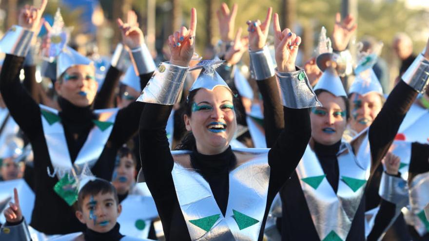 La rúa de Sant Antoni, el año pasado