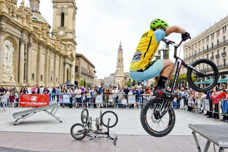 Zaragoza is bike