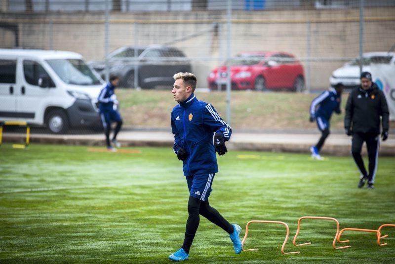 Entrenamiento del Real Zaragoza de hoy 30 de diciembre