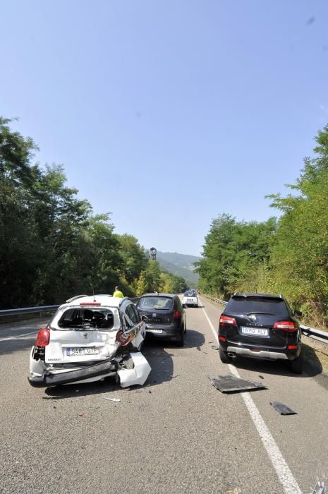 Accidente en el corredor del Nalón