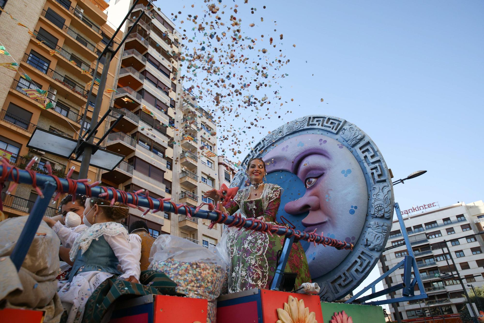 Imagen del último coso multicolor celebrado en las fiestas de la Magdalena.