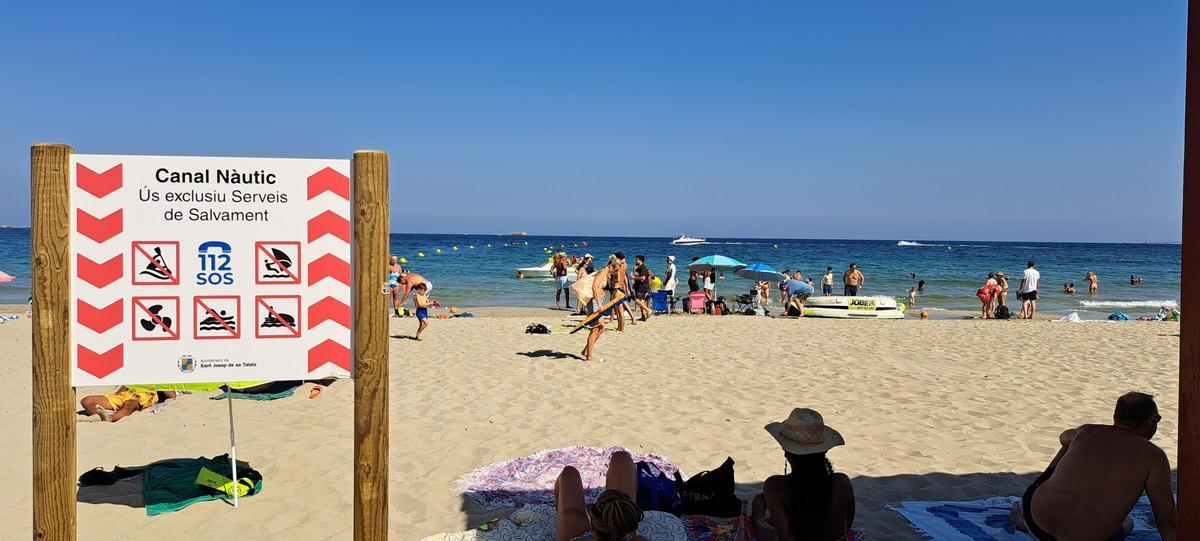 Motos de agua en Platja d'en Bossa
