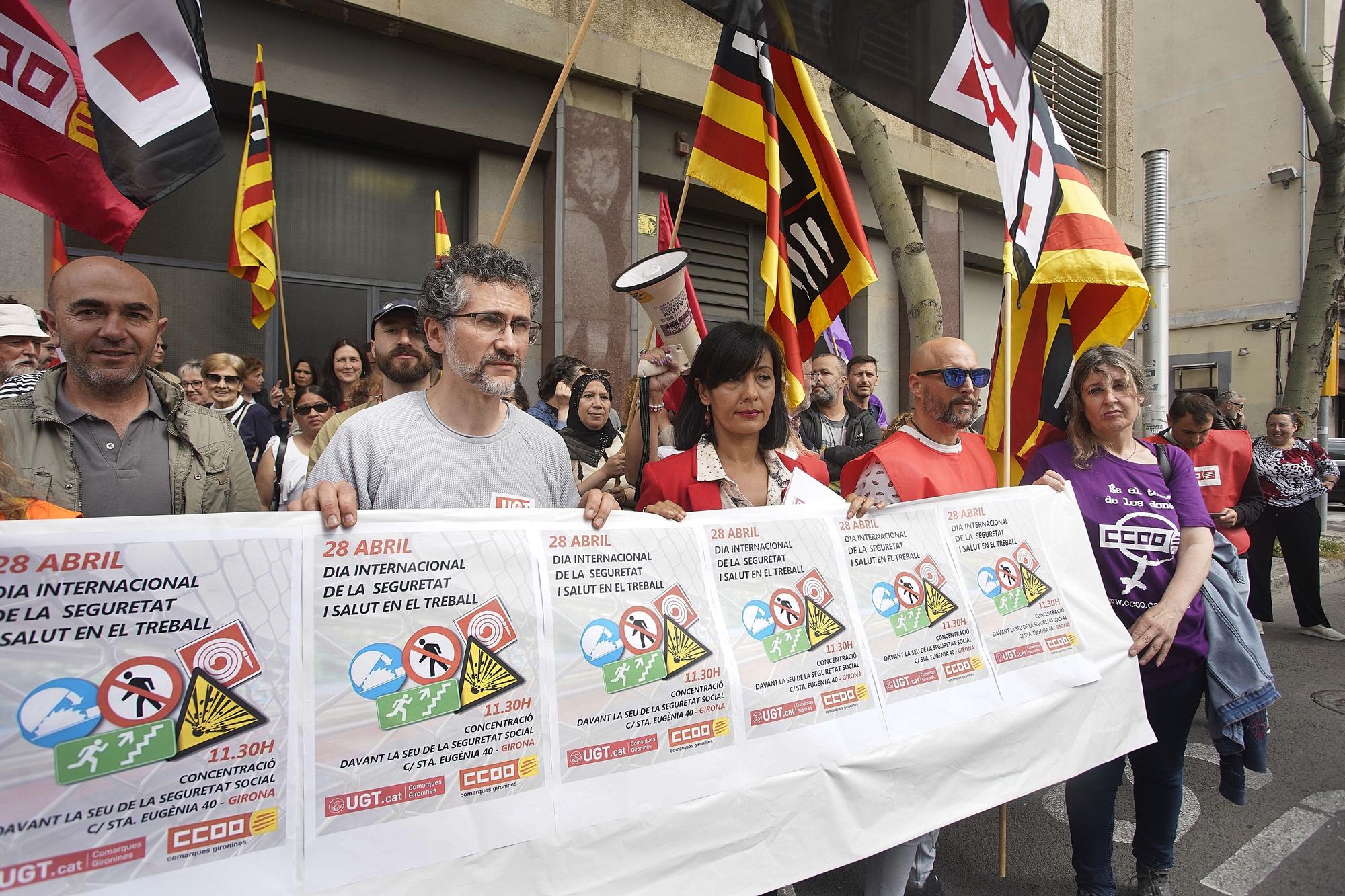 CCOO i UGT de Girona criden a manifestar-se l'1 de Maig contra la inflació i els beneficis que acumulen les empreses