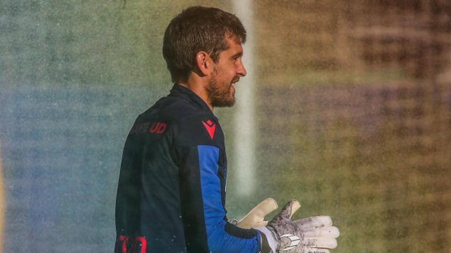 Aitor Fernández, este jueves en Buñol.