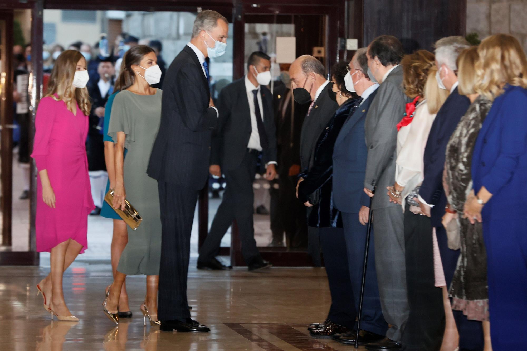 El look rompedor de la reina Letizia en el concierto de los Premios Princesa de Asturias