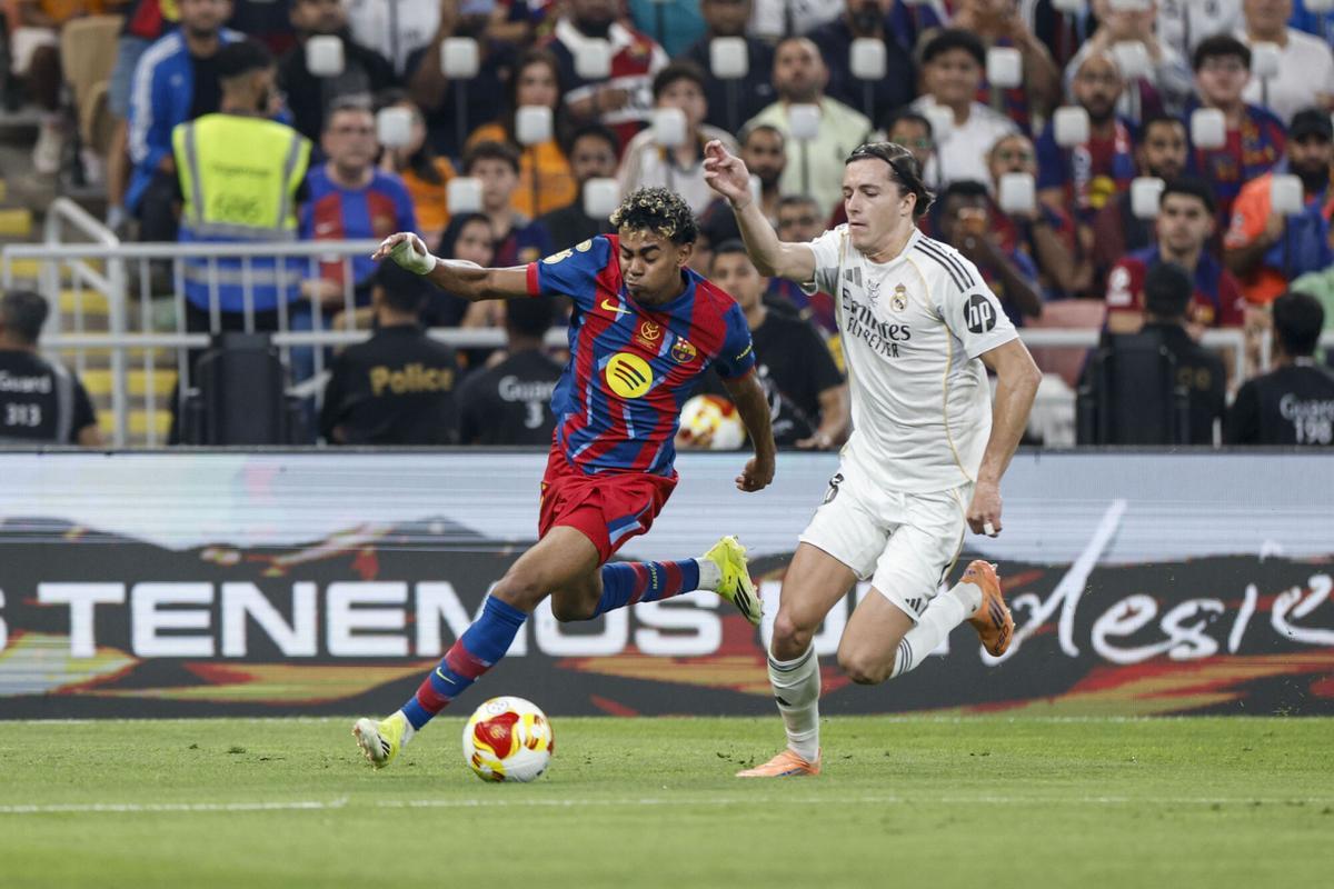 Final de la Supercopa de España: Barcelona - Real Madrid, en imágenes