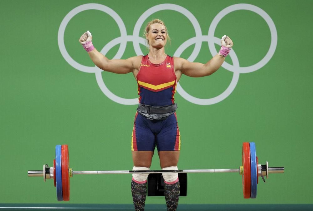 Lydia Valentín ha conseguido el bronce en la categoría de -75 kilos de halterofilia.