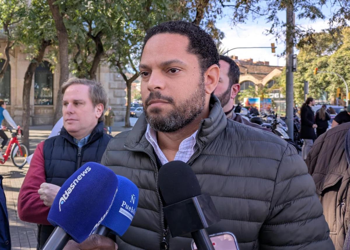 Ignacio Garriga, este sábado en Barcelona.