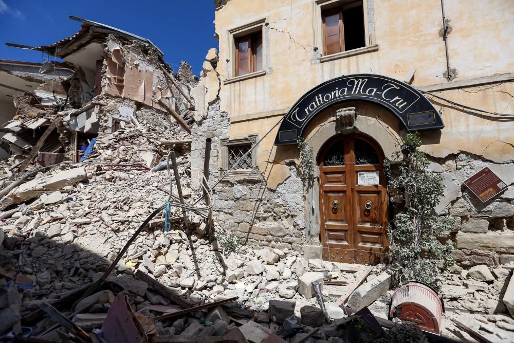 Terremoto en el centro de Italia