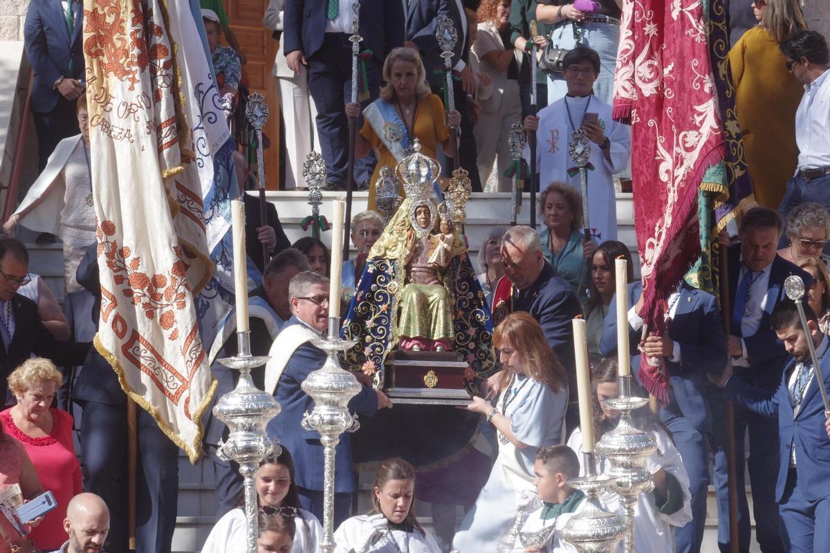 'La Morenita' y el reencuentro con sus devotos en La Palma