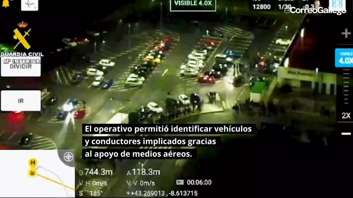 Alarma en las carreteras gallegas: las multas por carreras ilegales se cuadruplican en solo un año