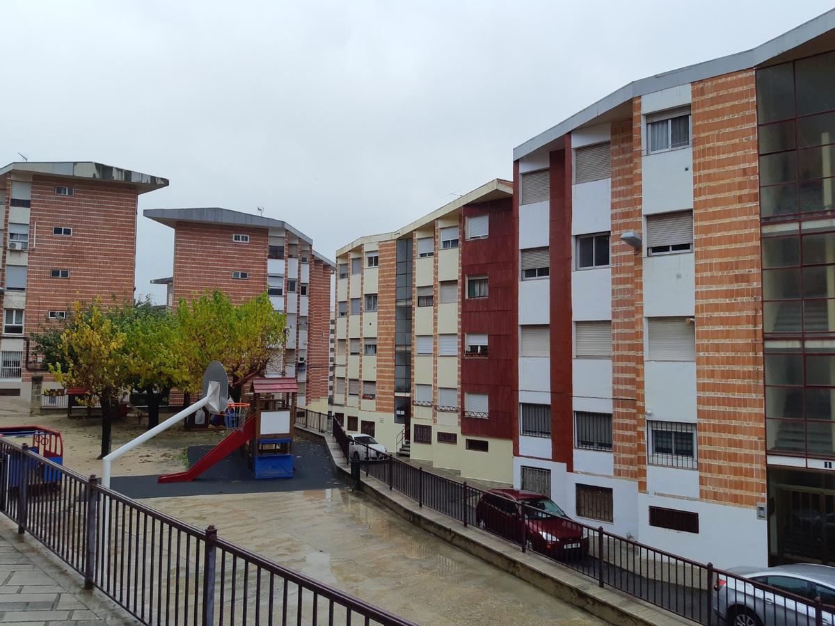 Bloques de edificios en el barrio de la Font Dolça de Alcoy.