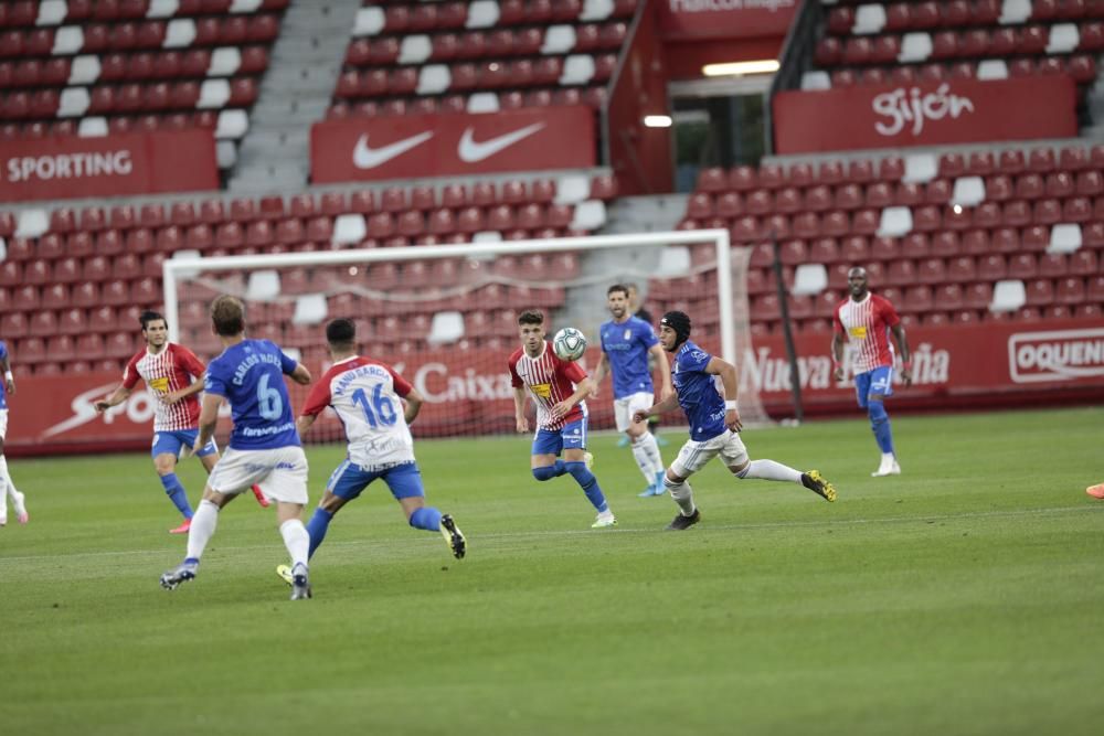 Fútbol: Así fue el Sporting-Oviedo disputado en El Molinón