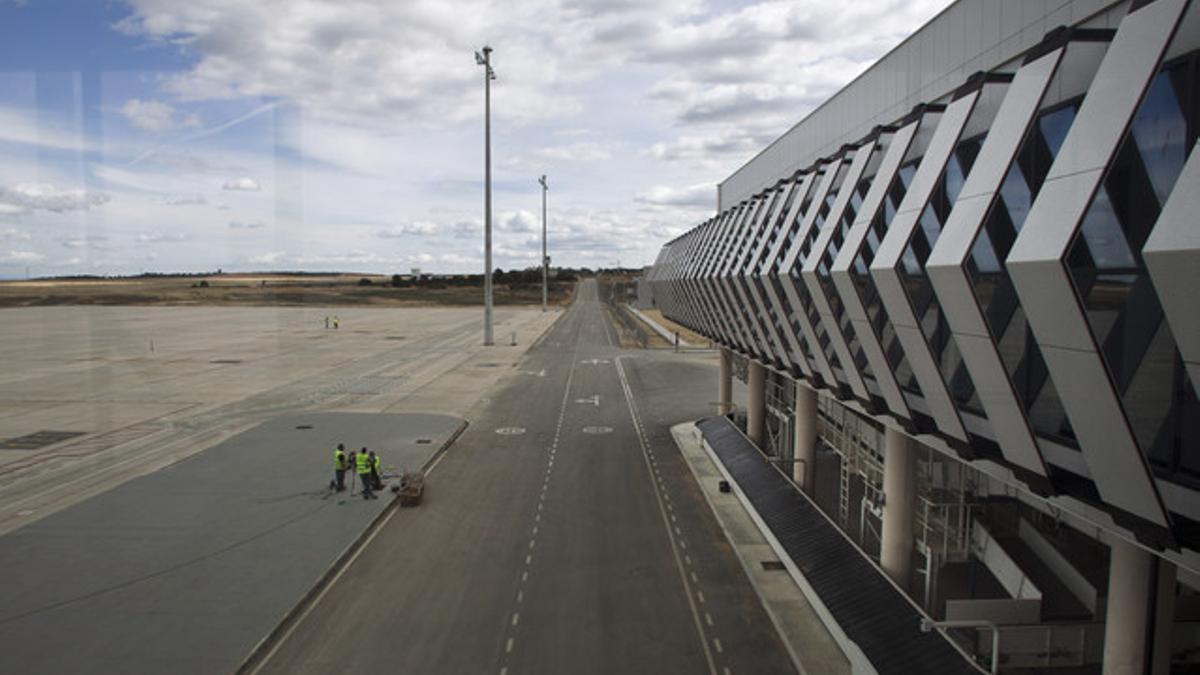 Vista del aeropuerto de Castellón, en una imagen de archivo.
