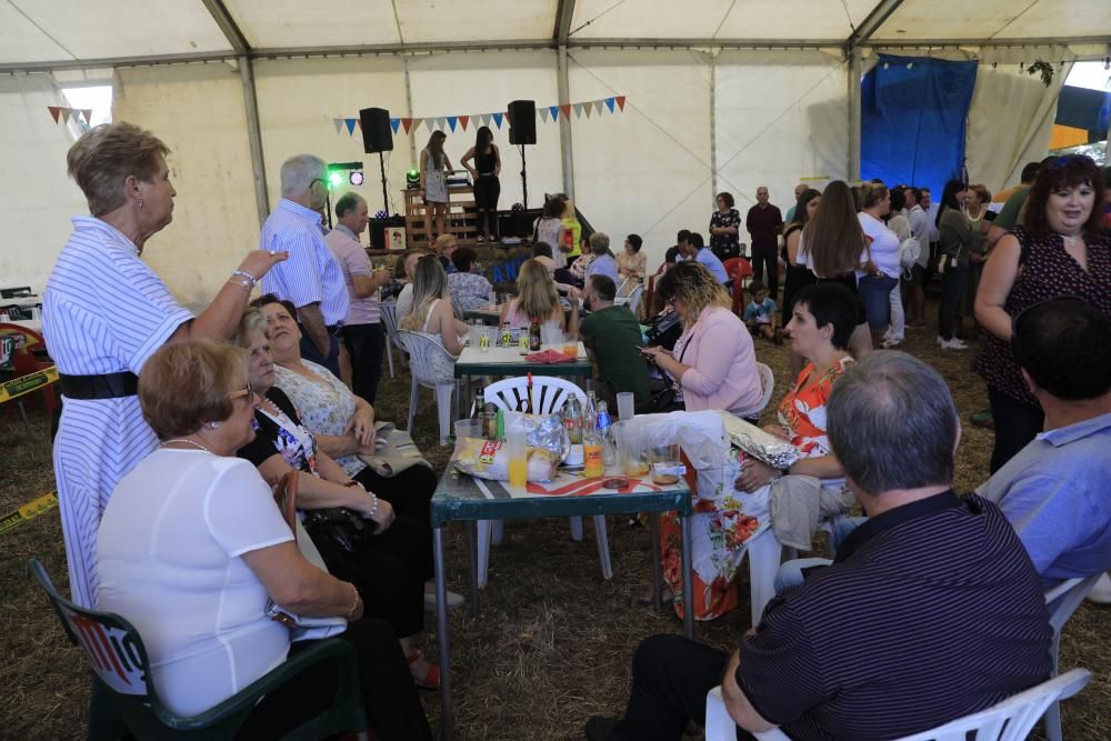 Subasta del ramo y corderada de las fiestas de Santullano de Las Regueras