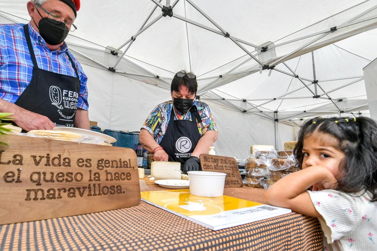 Feria del queso en Teror