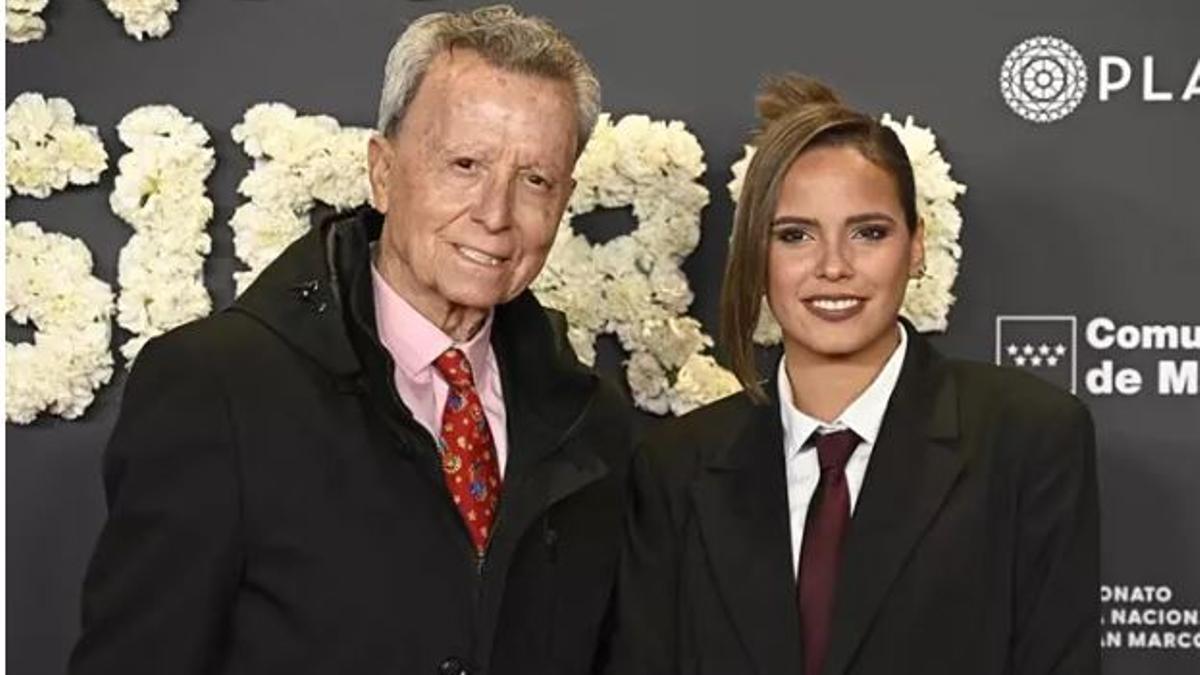 José Ortega Cano y su hjija Gloria Camila