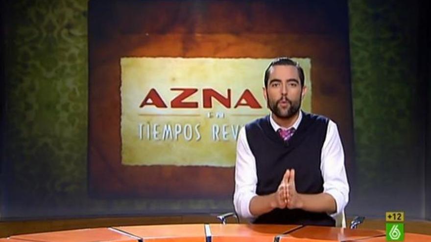 Dani Mateo presenta &#039;Aznar en tiempos revueltos&#039;.