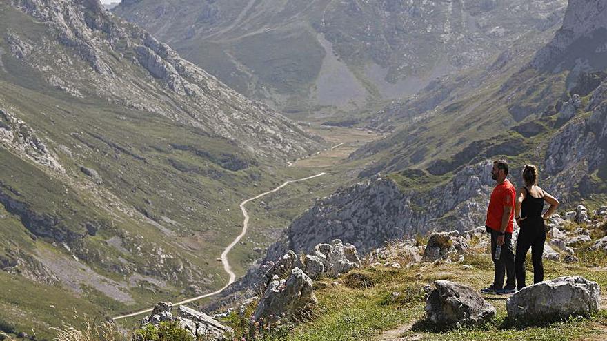 Vistas desde el  mirador “Sierra del amor”.