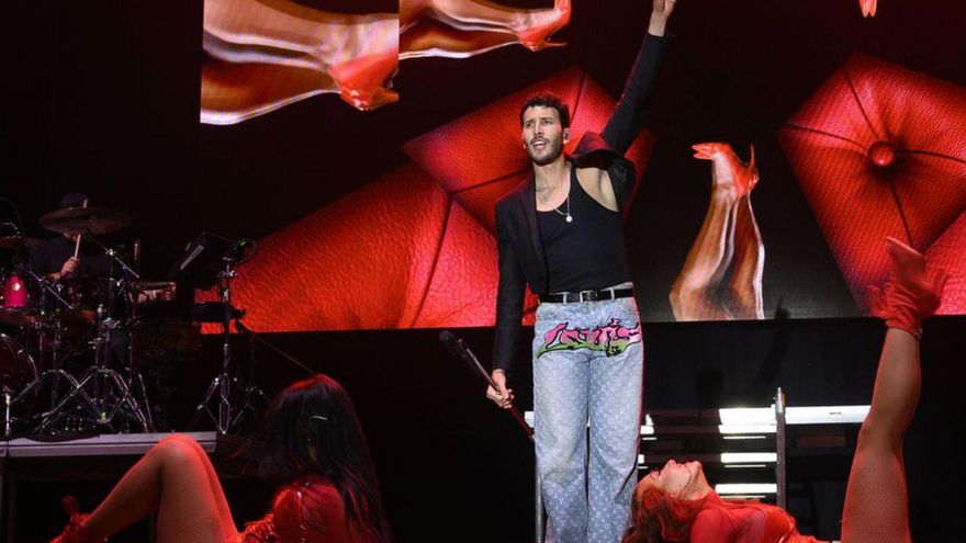 Sebastián Yatra actúa hoy en Vigo con su gira "Dharma Tour".