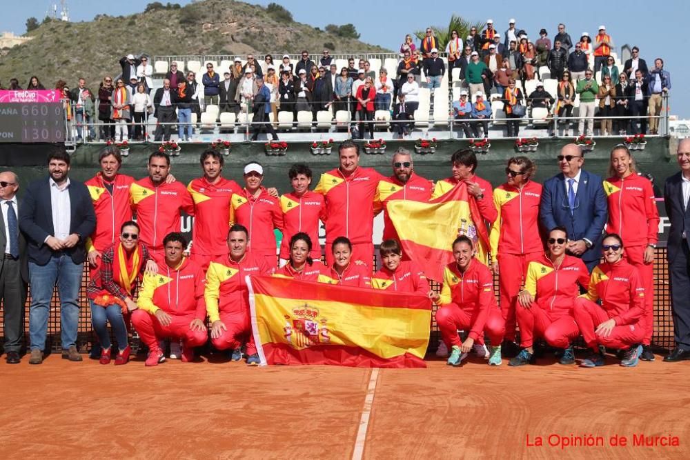 España gana a Japón en La Manga Club