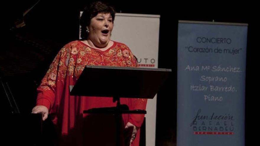Mujer y lírica en el ADDA con la voz de la soprano Ana María Sánchez