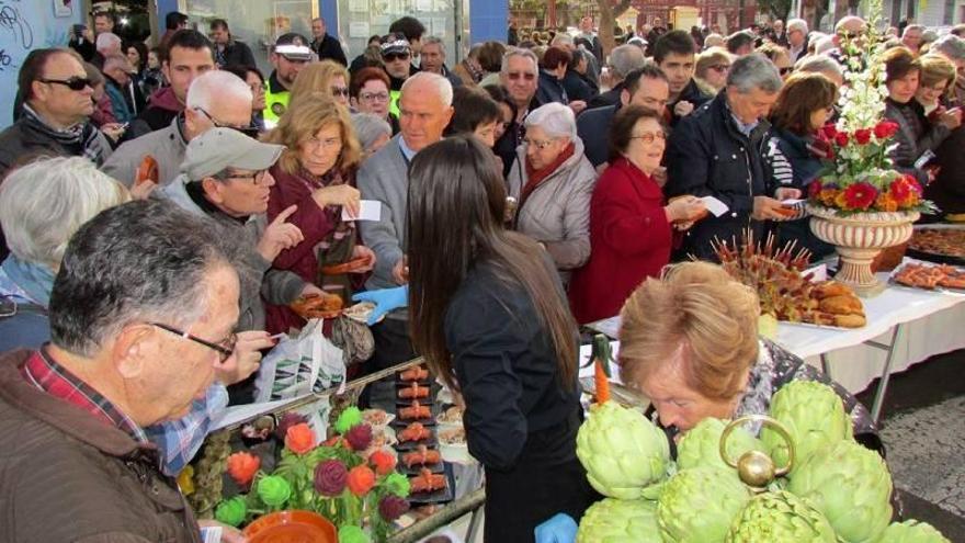 El President Puig visita Benicarló con motivo de la fiesta de la alcachofa