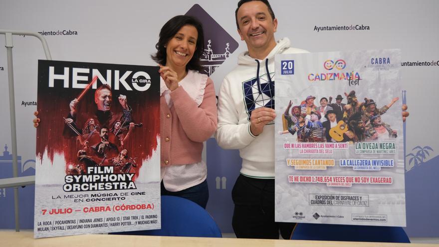 Música de cine y de carnaval para el verano cultural de Cabra