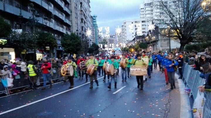 La magia de la Cabalgata en las calles de Vigo