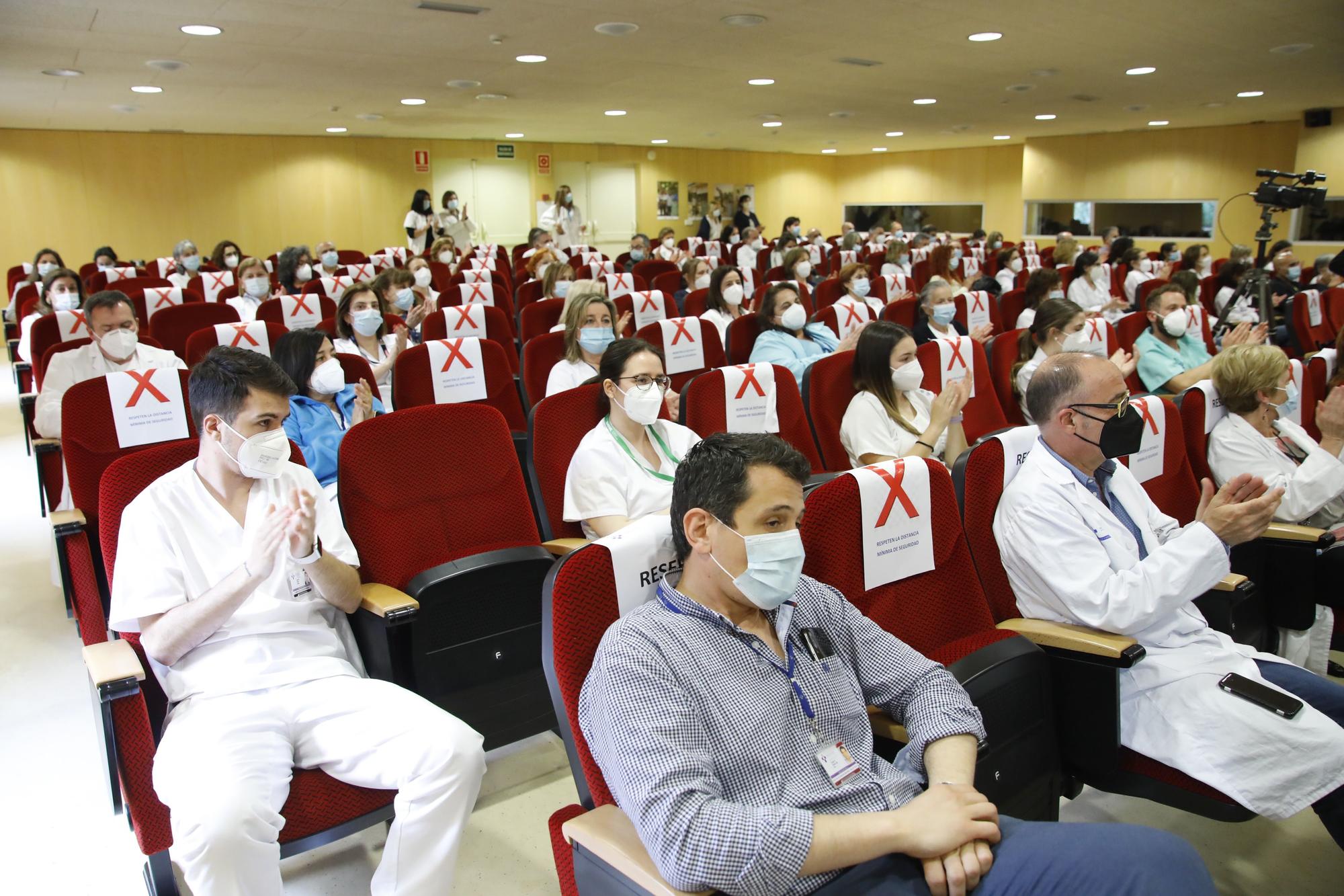 Celebración del Día de la Enfermería en el Hospital de Cabueñes