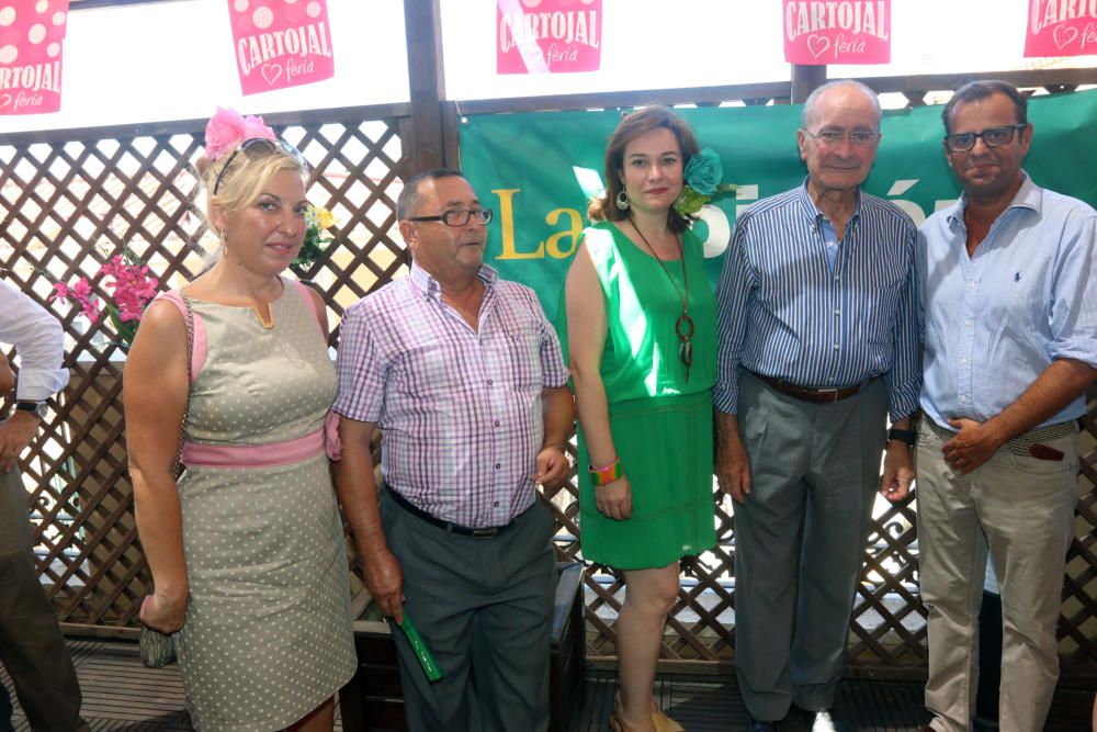 La terraza de La Opinión celebró este jueves su último día de Feria con muchos e ilustres personajes.