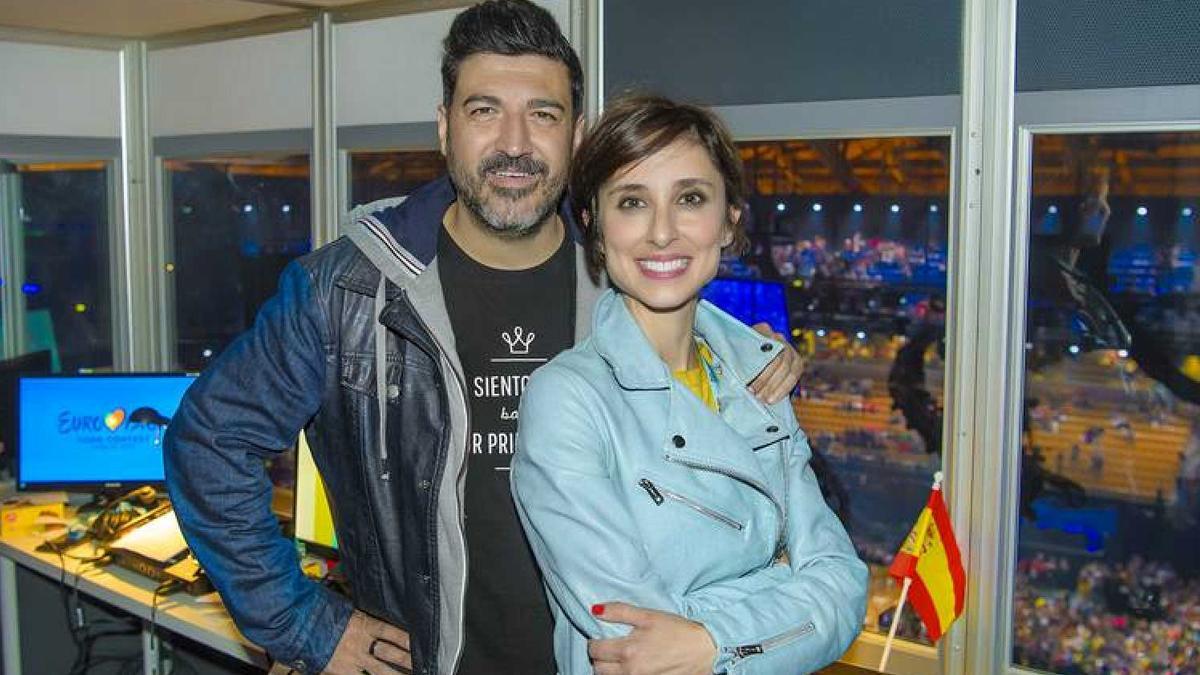 Tony Aguilar i Julia Varela seran els presentadors de ‘Destino Eurovisión’ a TVE Tony Aguilar i Julia Varela seran els presentadors de ‘Destino Eurovisión’ a TVE
