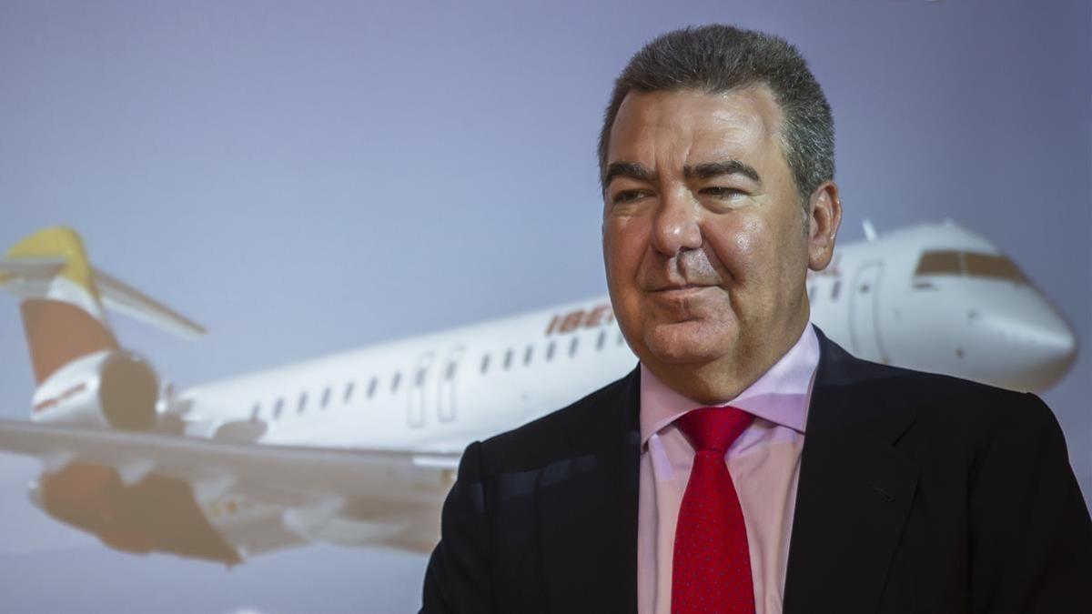 El presidente de Air Nostrum, Carlos Bertomeu.