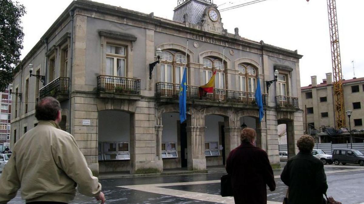 El edificio del Ayuntamiento de Siero.