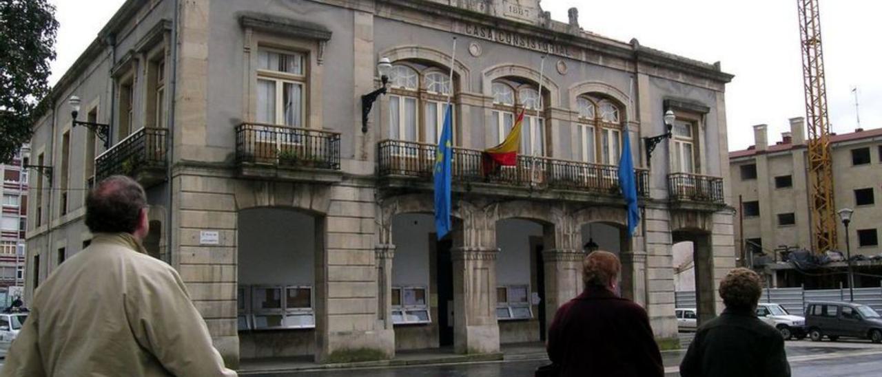 El edificio del Ayuntamiento de Siero.