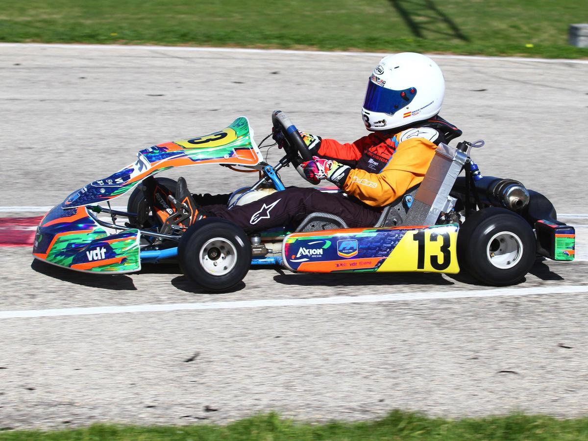 Diego Rodriguez en la carrera