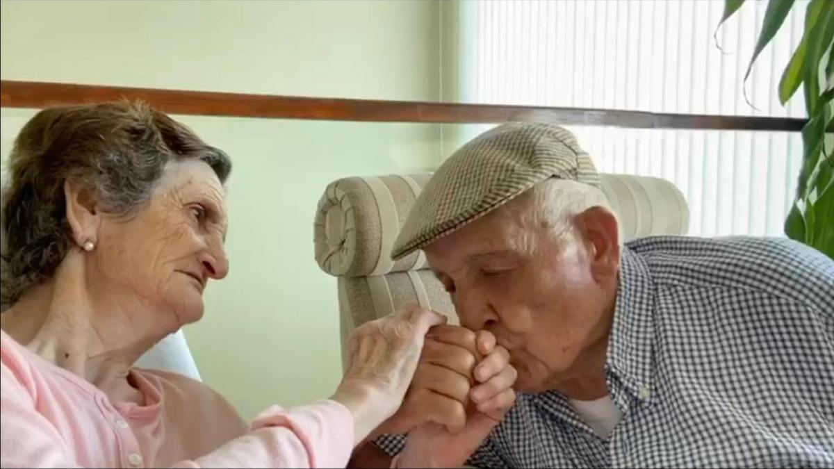 Floro y Leandra, juntos por encima del covid