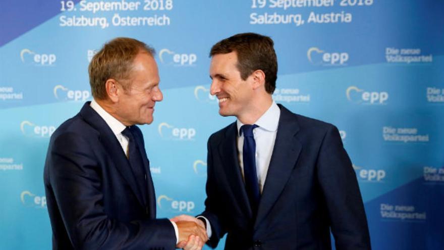 Pablo Casado a Jean Claude Juncker: &quot;España es un desastre&quot;