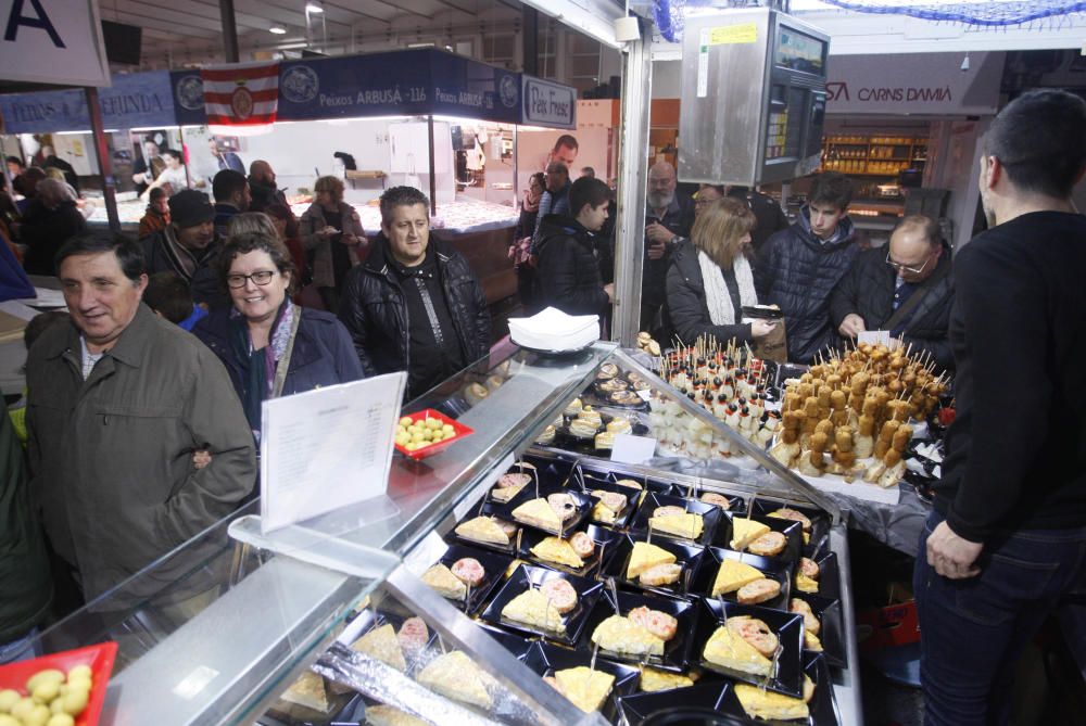 Tastets gastronòmics del Girona10 al Mercat del Lleó