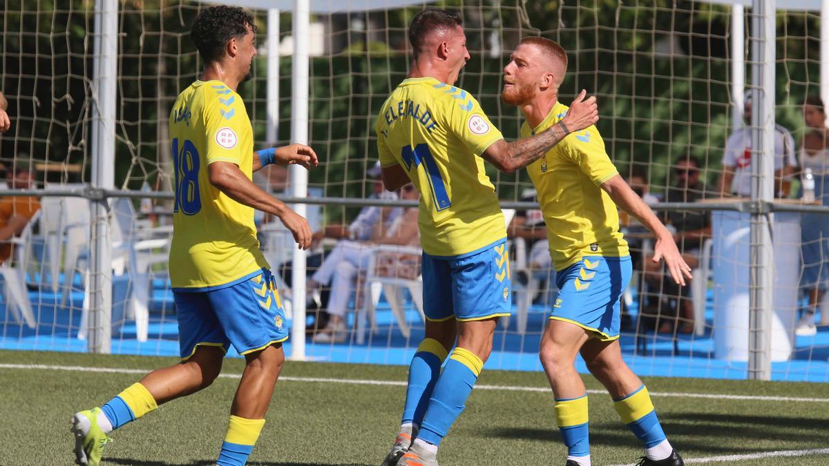 Un gol de Elejalde da la victoria a Las Palmas Atlético en Montijo (0-1) -  La Provincia